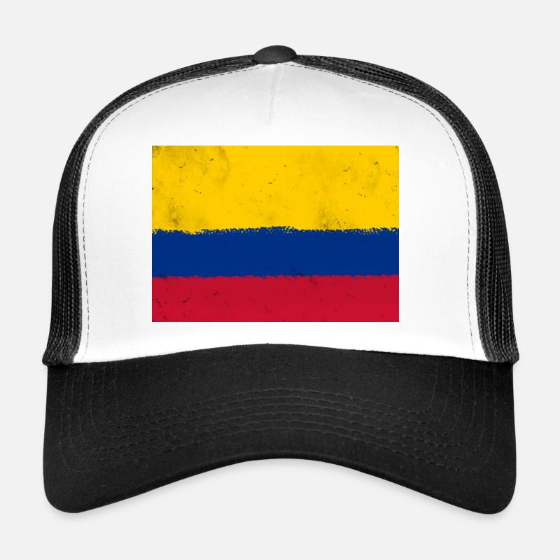 Drapeau de la Colombie Casquette trucker 