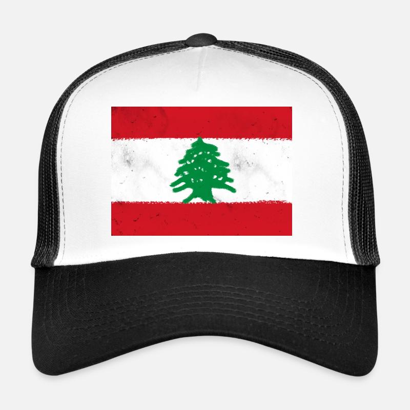 Flagge des Libanon Trucker Cap