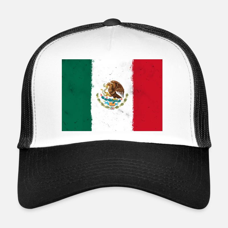 Drapeau du Mexique Casquette trucker 