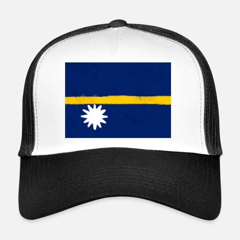 Drapeau de Nauru Casquette trucker 