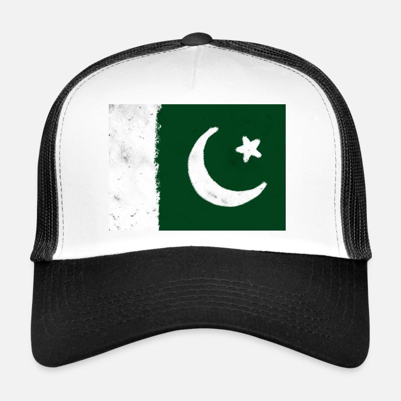 Drapeau du Pakistan Casquette trucker 