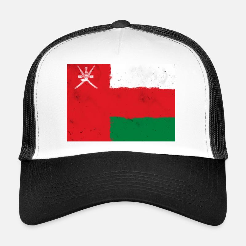Flagge von Oman Trucker Cap