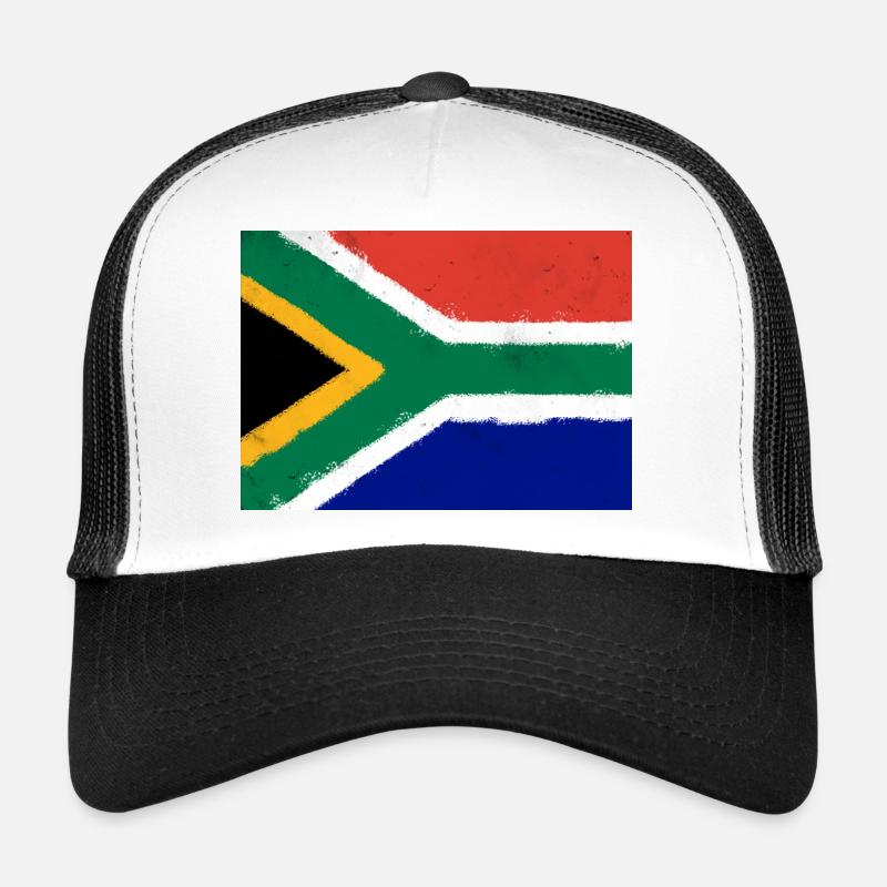 Drapeau de l’Afrique du Sud Casquette trucker 