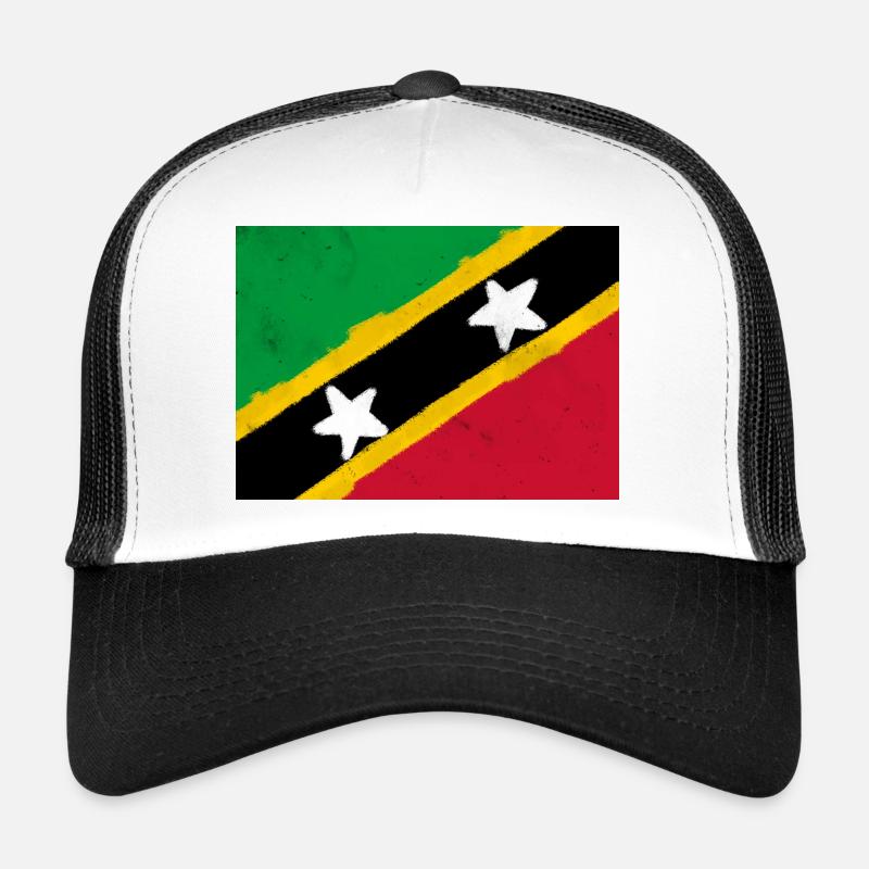 Flag of Saint Kitts and Nevis Trucker Cap