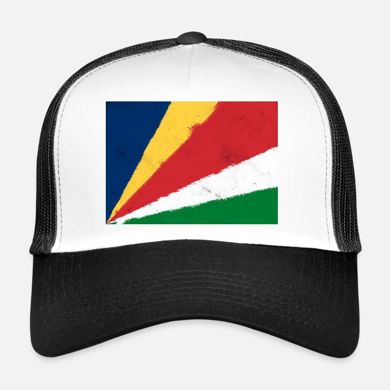 Drapeau des Seychelles Casquette trucker 