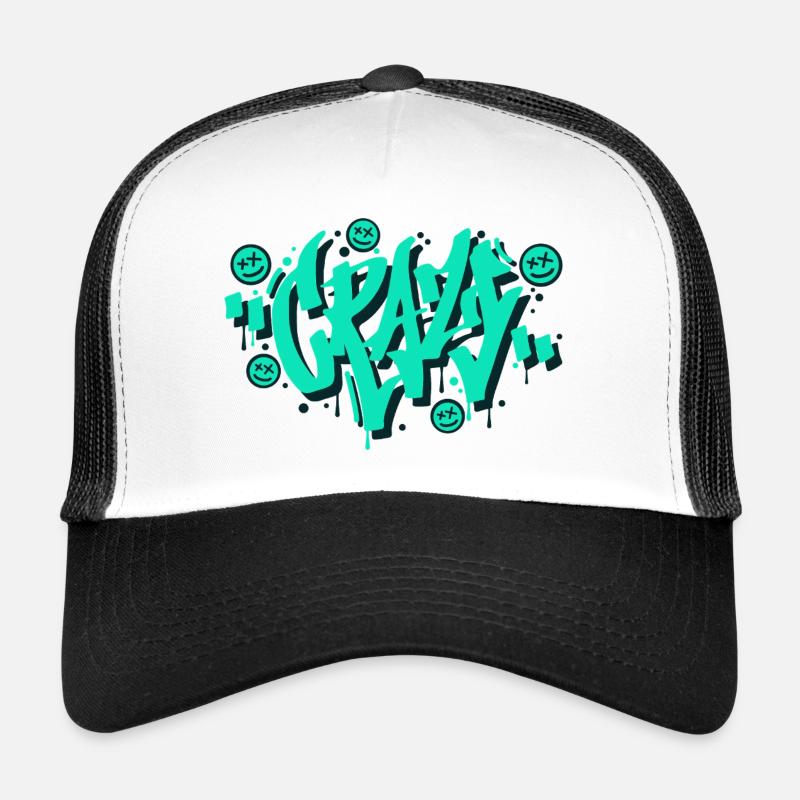 Crazy Graffiti Letters Design Trucker Cap