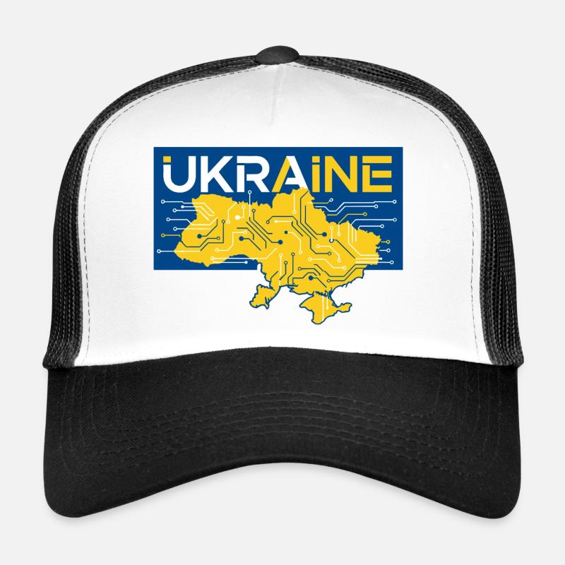 Circuit Ukraine Map Trucker Cap