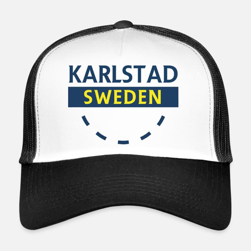 Karlstad, Suède, Emblème Casquette trucker 
