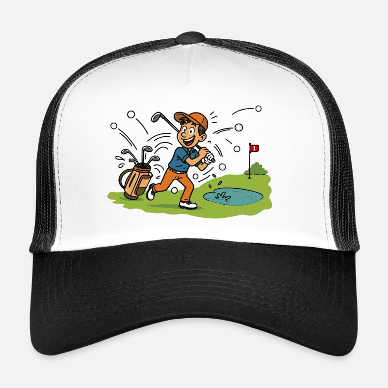 Golf Schon Süchtig Trucker Cap