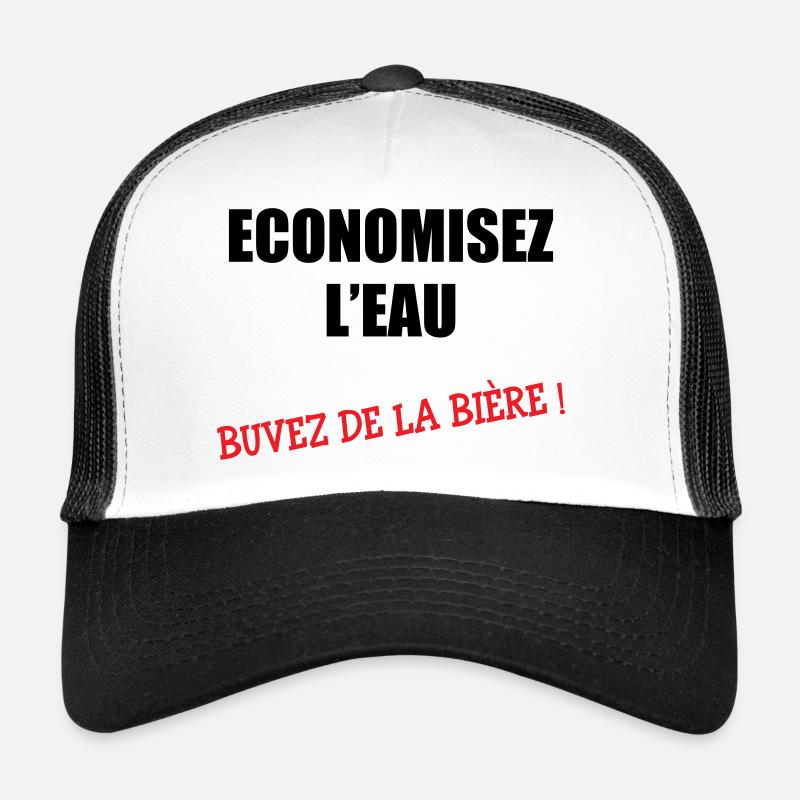 Wasser sparen, Bier trinken Trucker Cap