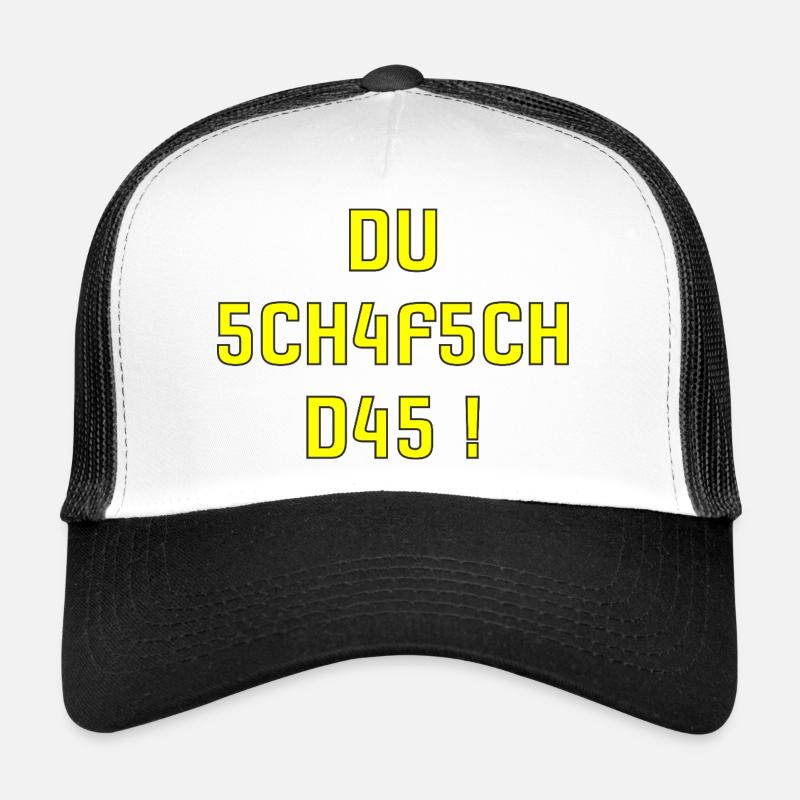 Motivation Shirt du schafsch das schweizerdeutsch  Trucker Cap