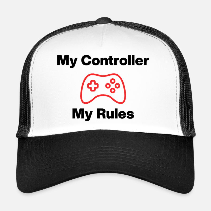 My Controller My Rules, Nerd, Zocker, Meine Regeln Trucker Cap