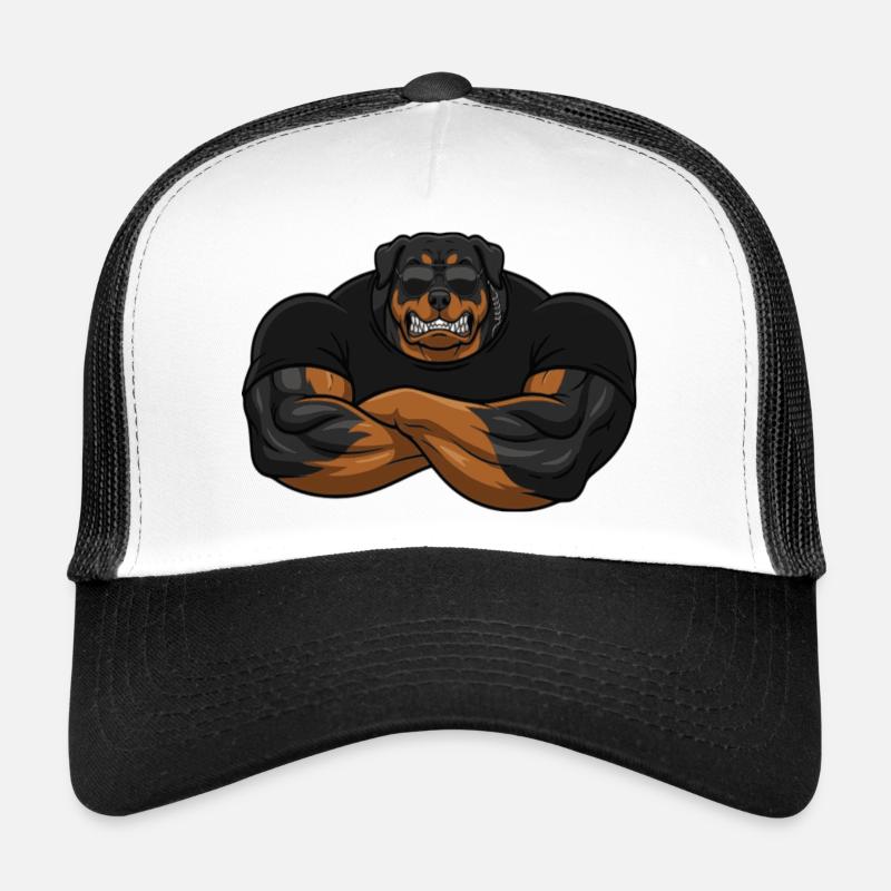 Rottweiler Security – The toughest bouncer Trucker Cap