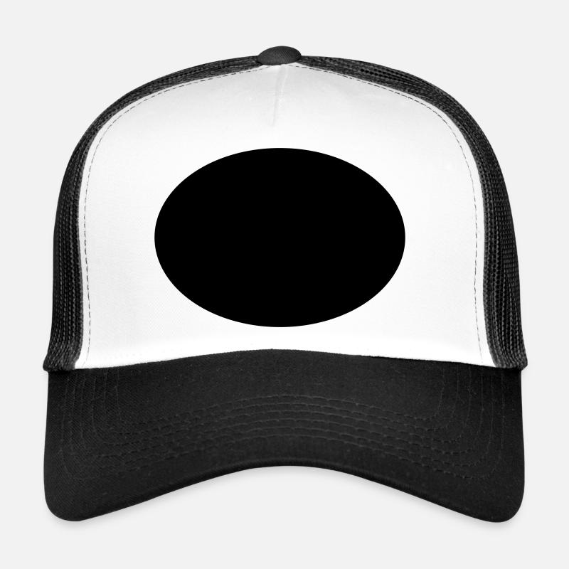 Ellipse ou ovale Casquette trucker 