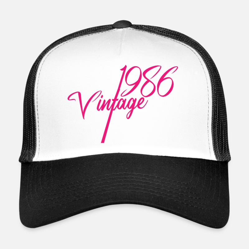 Vintage 1986 Script Collection Trucker Cap