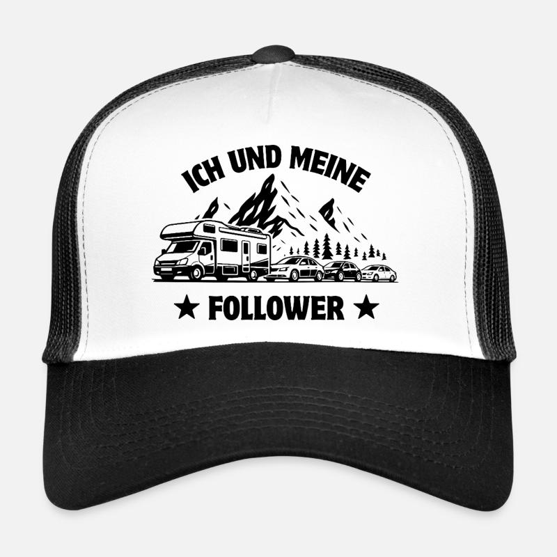 Moi et mes abonnés - Camping-car - Embouteillage Casquette trucker 