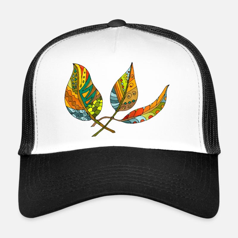 feuilles Casquette trucker 