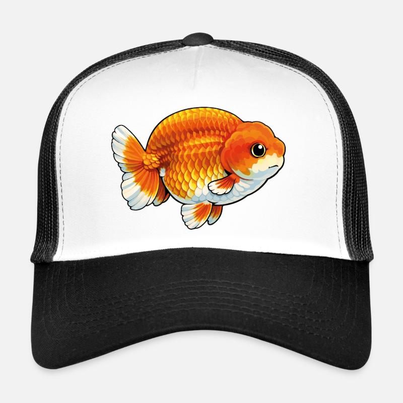 Humped Buffalo Ranchu High Quality Goldfish Trucker Cap