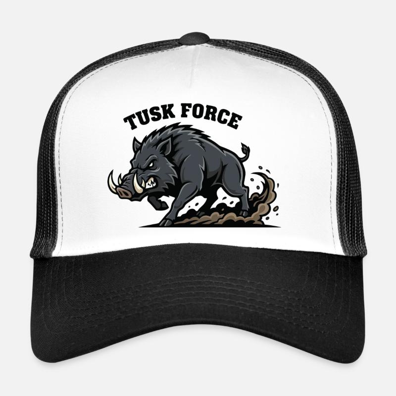 Tusk Force Wild Boar Charge Trucker Cap
