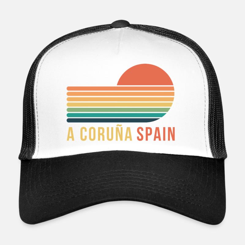 À La Corogne, Espagne Casquette trucker 
