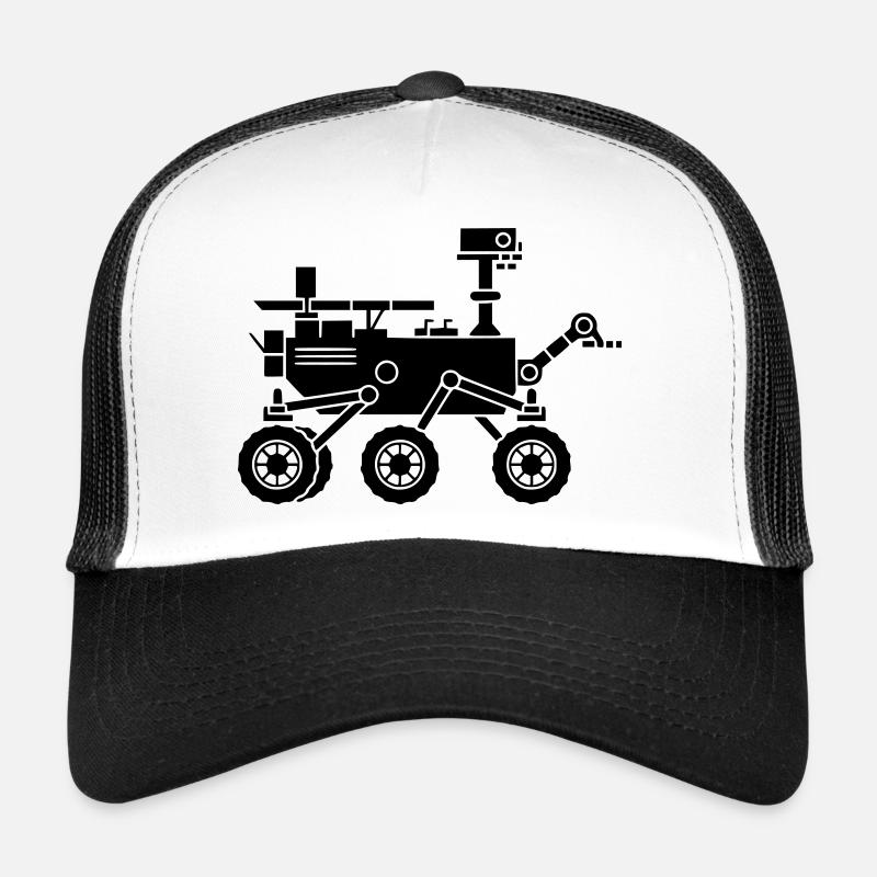 Silhouette du robot du rover marttien Casquette trucker 