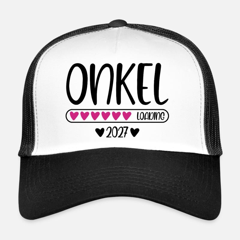 Uncle 2027 loading heart loading bar Trucker Cap