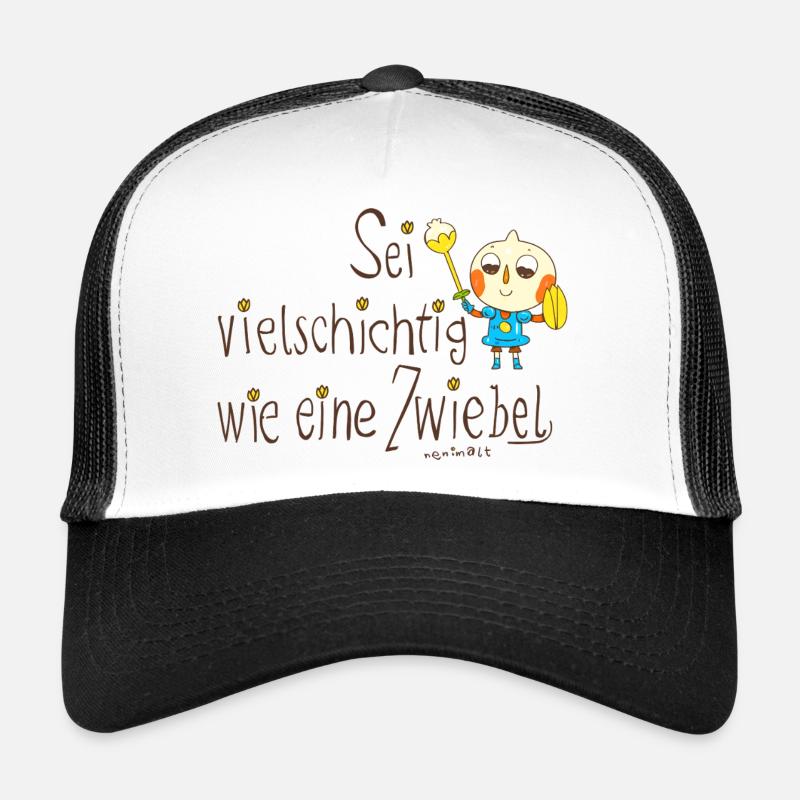 Be multi-layered like an onion Trucker Cap
