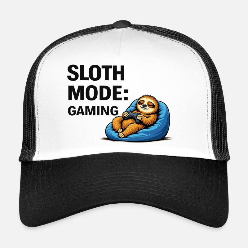 Sloth Mode Gaming Trucker Cap