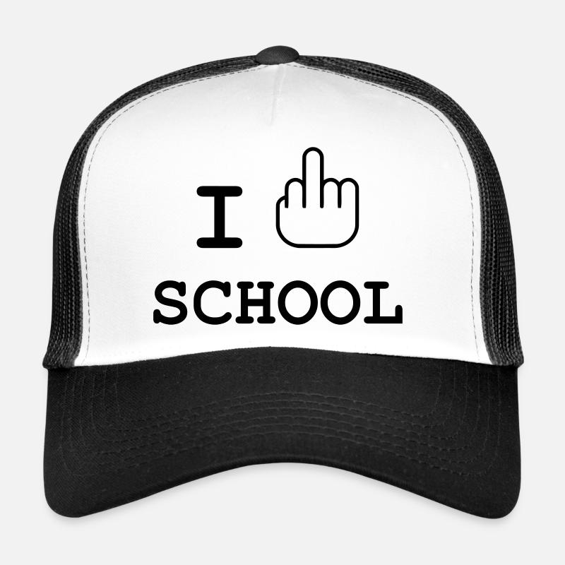 Marre de l'École : Le Design des Rebelles ! Casquette trucker 