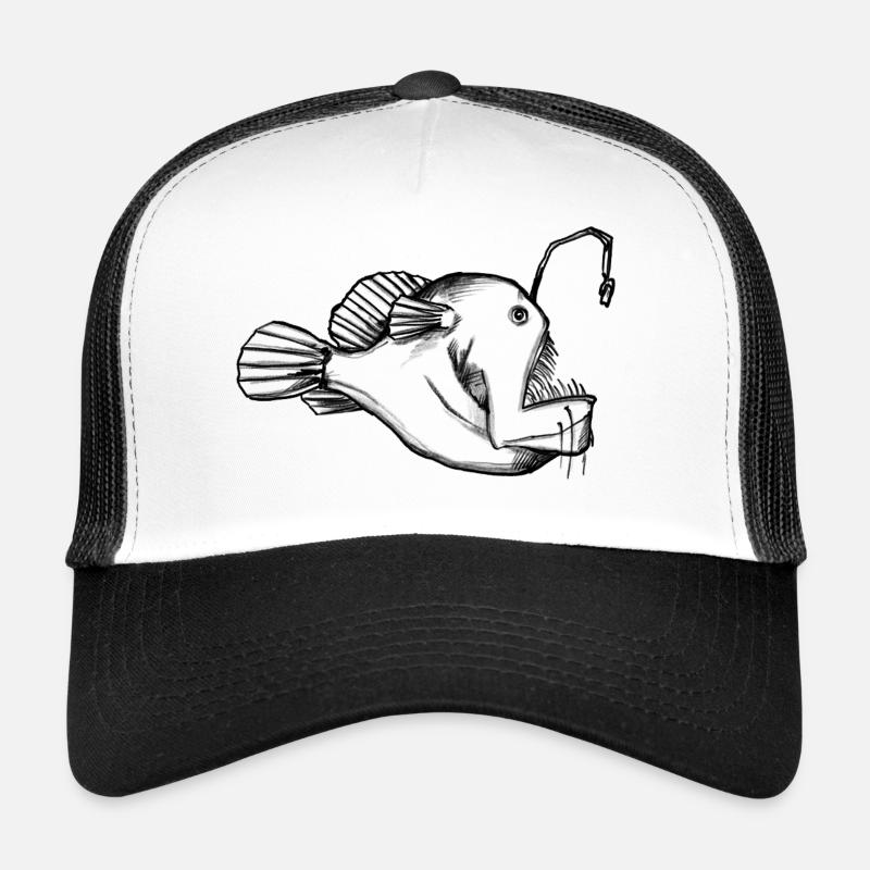 Deep Sea Frogfish Monster - Illustration Trucker Cap