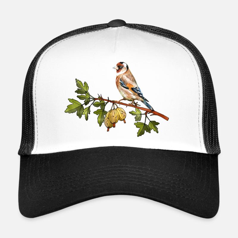 Oiseau coloré Casquette trucker 