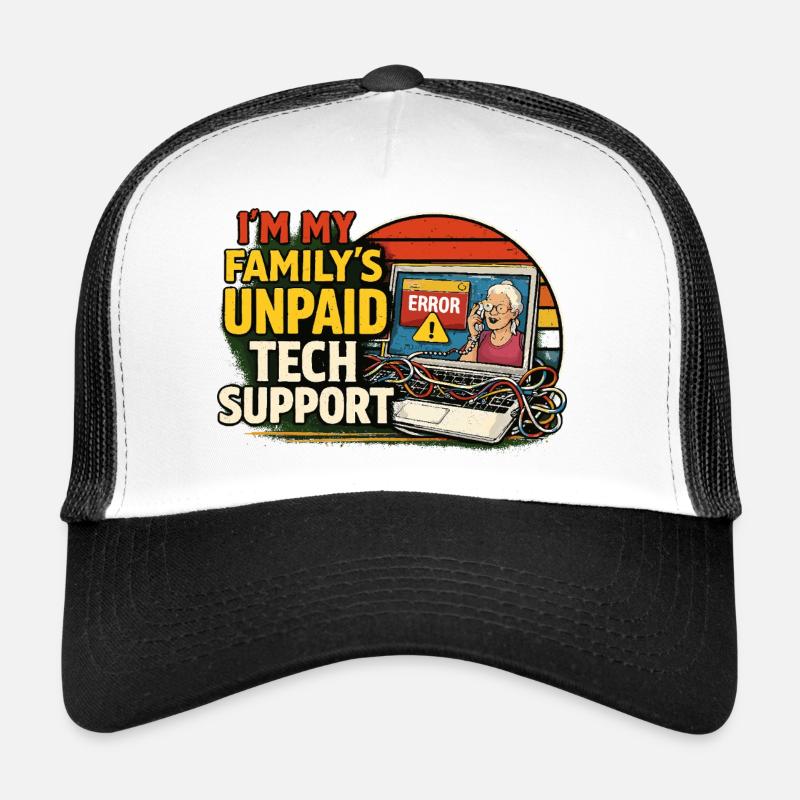 Support technique familial non rémunéré Casquette trucker 