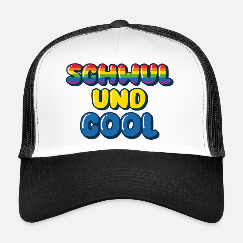 Gay and Cool / CSD, Pride design Trucker Cap