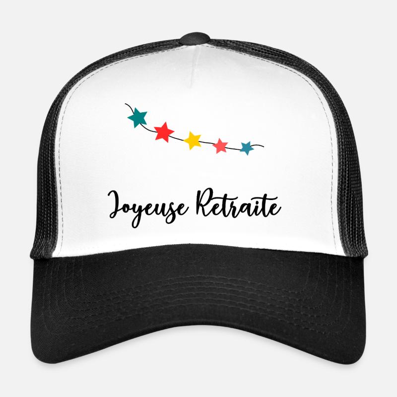 RETRAITE. RETRAITE. RETRAITEE. RETRAITE Casquette trucker 