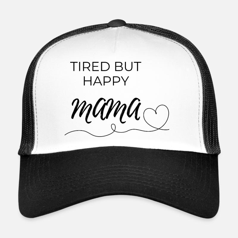 Maman fatiguée Casquette trucker 