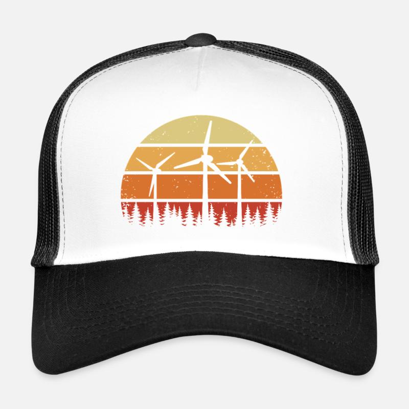 Éoliennes Éoliennes Éoliennes Éoliennes Casquette trucker 