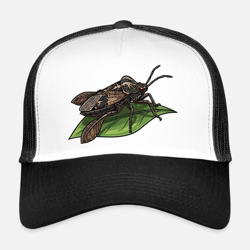 Punaise Eau Geante Giant Water Bug Leaf Trucker Cap