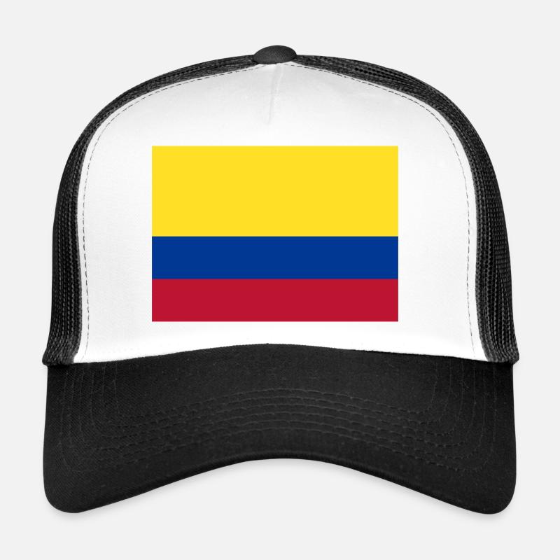 Drapeau de la Colombie Casquette trucker 