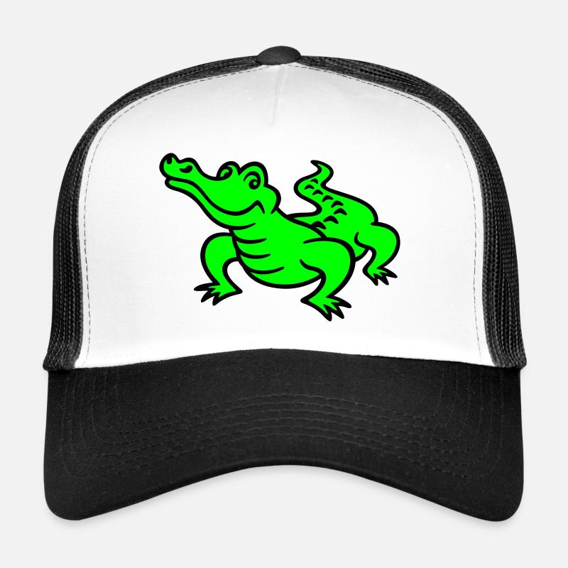 crocodile (a) Casquette trucker 