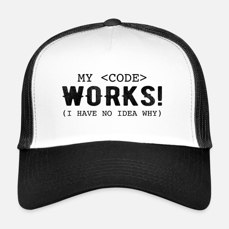 My Code Works I Have No Idea Why Casquette trucker 