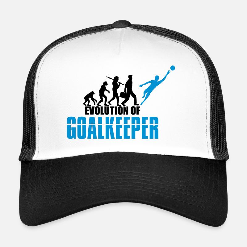 goalkeeper entwickung evolution torwart torhueter Trucker Cap