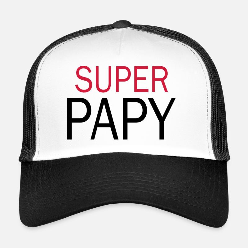 Super Papy - Tshirt Papy Casquette trucker 