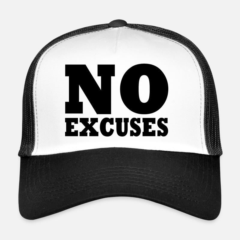 No excuses Casquette trucker 