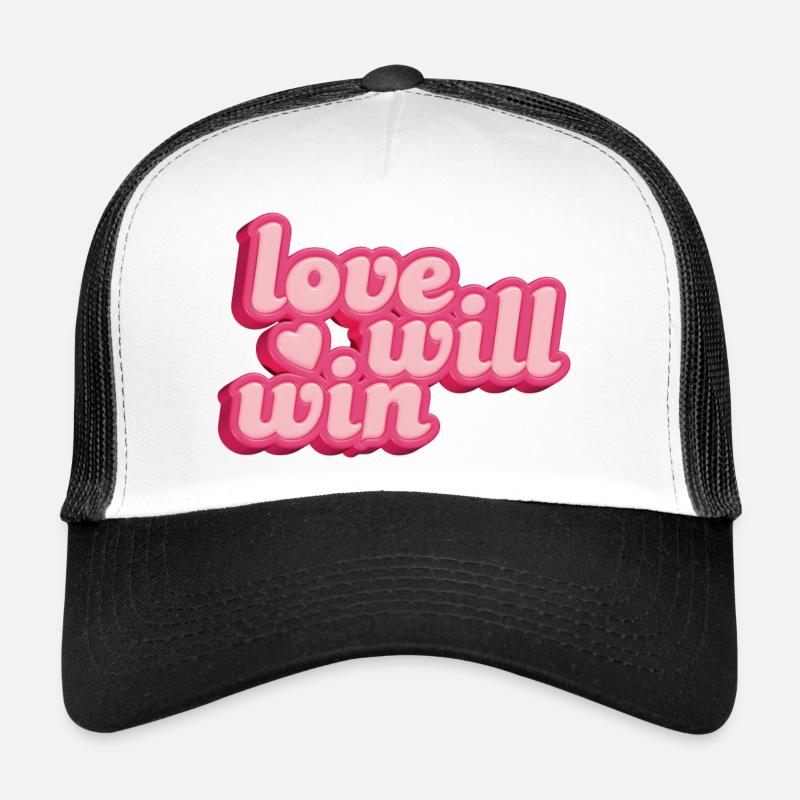 Love will wind Trucker Cap