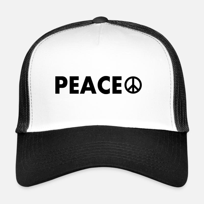 Peace Casquette trucker 