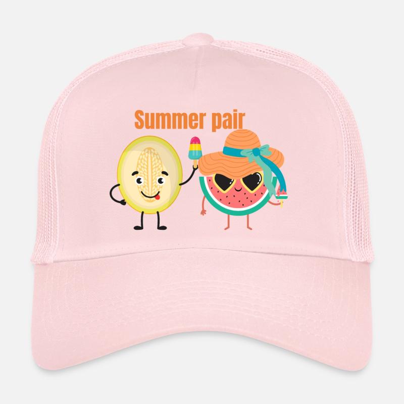 Summer summer pair Trucker Cap