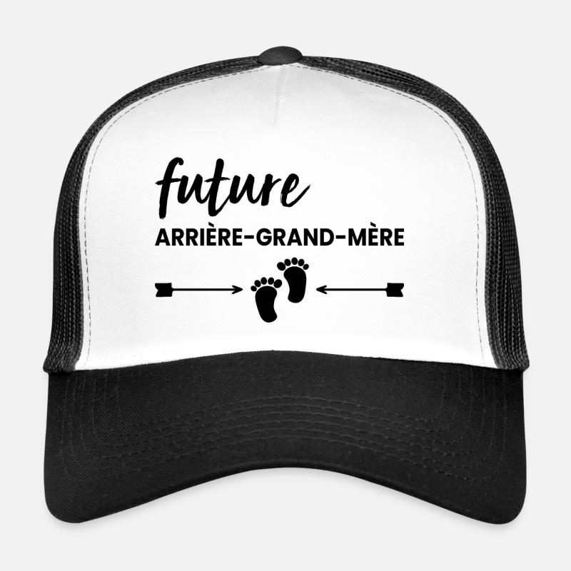 Future Arrière grand-mère Annonce grossesse Casquette trucker 