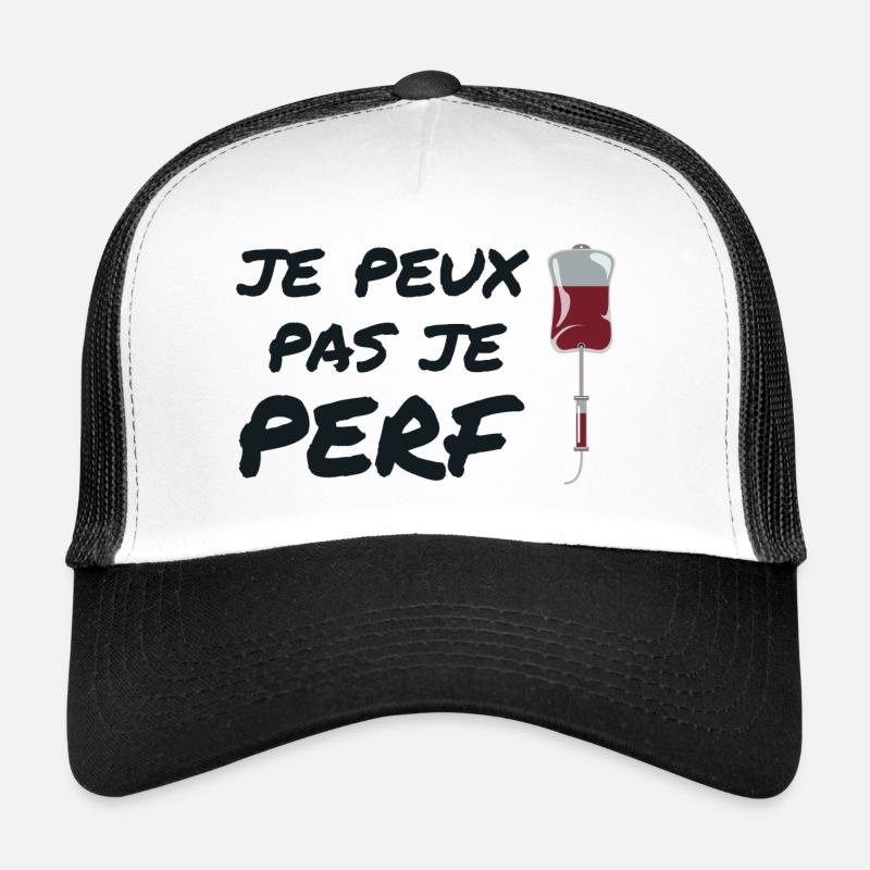 I can't I perf, nurse humor gift idea Trucker Cap