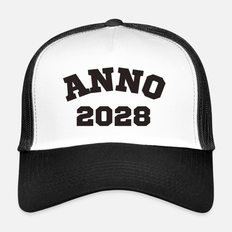 Anno 2028 Geburtstag Geburtsjahr Trucker Cap