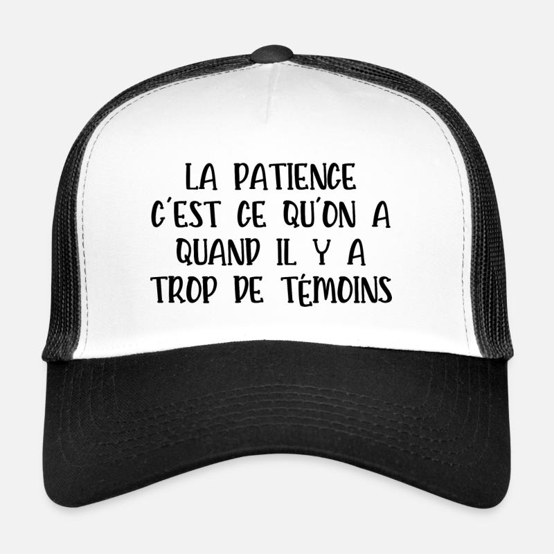 la patience Casquette trucker 
